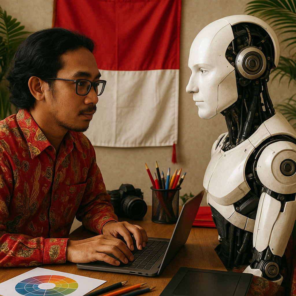 Analisis Dampak AI terhadap Industri Kreatif di Indonesia: Antara Peluang dan Tantangan