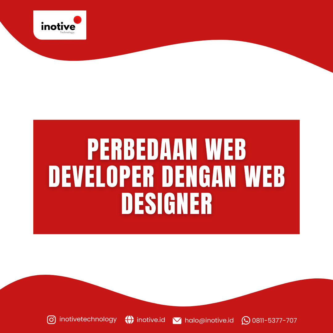 Perbedaan Web Developer dengan Web Designer